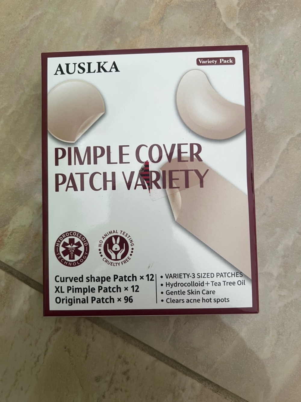 New AUSLKA Pimple Cover Patch Variety - Beige Pack